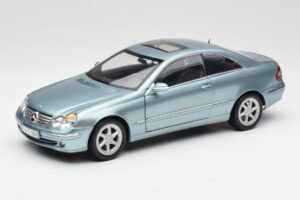 Mercedes CLK 500 W209 Светлосин Металик Kyosho 1:18 B66962192 Метал
