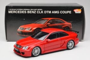 Mercedes CLK DTM AMG C209 Mars Червен Kyosho 1:18 08461R Метал — снимка 8 от 8