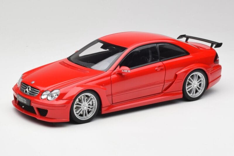Mercedes CLK DTM AMG C209 Mars Червен Kyosho 1:18 08461R Метал