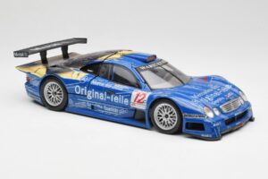 Mercedes CLK GTR #12 Original Teile FIA GT 1999 Maisto 1:18 56036 Метал — снимка 5 от 7