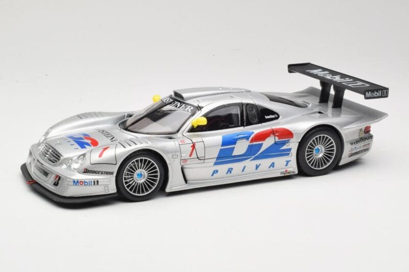 Mercedes CLK LM GT1 #1 AMG Mercedes K. Ludwig / R. Zonta FIA GT Championship 1998 Maisto 1:18 56053 Метал