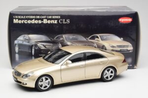 Mercedes CLS C219 Светло Бежово Злато Kyosho 1:18 08401LBE Метал — снимка 8 от 8