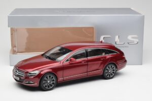 Mercedes CLS Shooting Brake X218 Thulite Червен Norev 1:18 B66960116 Метал — снимка 8 от 8