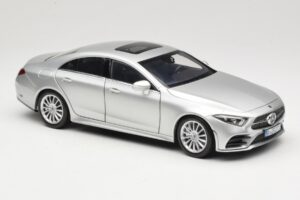 Mercedes CLS C257 Сребрист Norev 1:18 183489 Метал — снимка 6 от 8