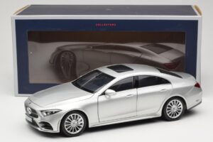 Mercedes CLS C257 Сребрист Norev 1:18 183489 Метал — снимка 8 от 8