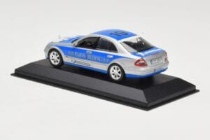 Mercedes E-Class W211 #19 Team Michelin Paris-Beijing 2006 Replacement Box Minichamps 1:43 B66962269-R Метал — снимка 3 от 4