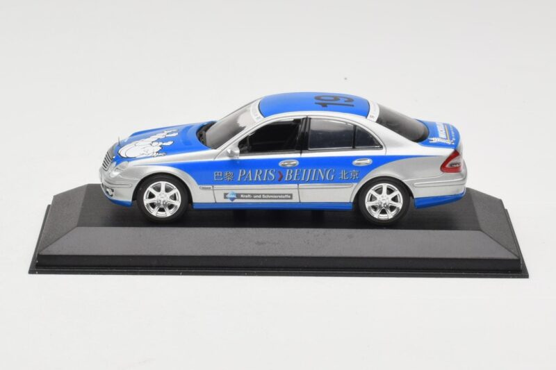 Mercedes E-Class W211 #19 Team Michelin Paris-Beijing 2006 Replacement Box Minichamps 1:43 B66962269-R Метал