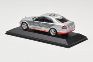 Mercedes E-Class W211 #7 Team AutoBild Paris-Beijing 2006 Replacement Box Minichamps 1:43 MB001 Метал — снимка 3 от 4