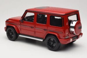 Mercedes G 500 W463 Червен Minichamps 1:18 110037101 Метал — снимка 7 от 8