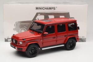 Mercedes G 500 W463 Червен Minichamps 1:18 110037101 Метал — снимка 8 от 8