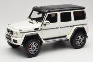 Mercedes G 63 AMG 4x4 Squared Polar White Almost Real 1:18 820203 Метал