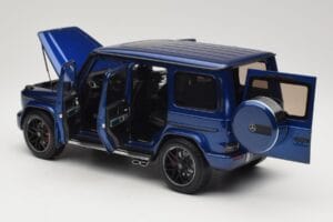 Mercedes G 63 AMG W463 Blue Metallic Minichamps 1:18 110037061 Метал — снимка 5 от 8