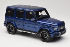 Mercedes G 63 AMG W463 Blue Metallic Minichamps 1:18 110037061 Метал — снимка 6 от 8