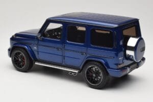 Mercedes G 63 AMG W463 Blue Metallic Minichamps 1:18 110037061 Метал — снимка 7 от 8