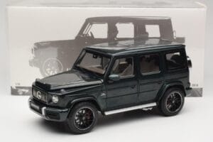 Mercedes G 63 AMG W463 Green Metallic Minichamps 1:18 110037066 Метал — снимка 8 от 8
