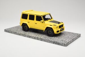 Mercedes Brabus 850 6.0 Widestar G63 W463 Electric Beam Yellow Minichamps 1:18 107032402 Метал — снимка 4 от 6
