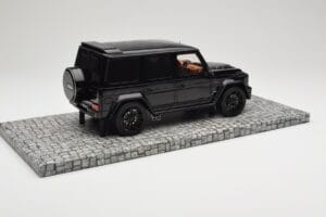 Mercedes Brabus 850 6.0 Widestar G63 W463 Obsidian Black Metallic Minichamps 1:18 107032400 Метал — снимка 2 от 6