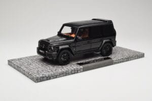 Mercedes Brabus 850 6.0 Widestar G63 W463 Obsidian Black Metallic Minichamps 1:18 107032400 Метал