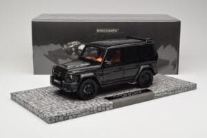 Mercedes Brabus 850 6.0 Widestar G63 W463 Obsidian Black Metallic Minichamps 1:18 107032400 Метал — снимка 6 от 6