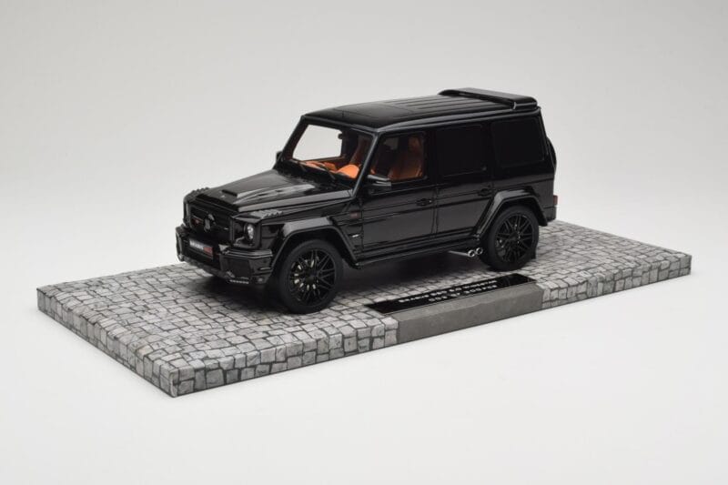 Mercedes Brabus 850 6.0 Widestar G63 W463 Obsidian Black Metallic Minichamps 1:18 107032400 Метал