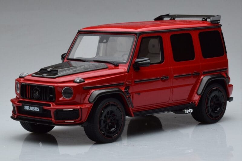 Mercedes G-Class W464 Brabus G900 Rocket Jupiter Red GT Spirit 1:18 GT897 Смола