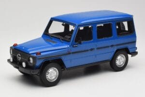 Mercedes G-Class W460 LWB Тъмносин Minichamps 1:18 155038100 Метал