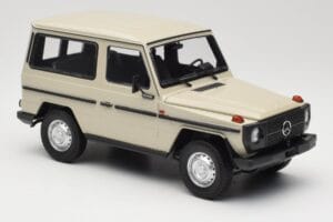 Mercedes G-Class W460 SWB Grey Metallic Minichamps 1:18 155038004 Метал — снимка 4 от 6