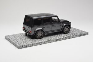 Mercedes G-Class W463 Brabus V12 800 Widestar Сив Minichamps 1:18 107032300 Метал — снимка 2 от 6
