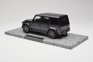 Mercedes G-Class W463 Brabus V12 800 Widestar Сив Minichamps 1:18 107032300 Метал — снимка 5 от 6