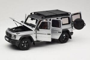 Mercedes G-Class W463 Iridium Silver Norev 1:18 183030 Метал — снимка 2 от 8