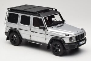 Mercedes G-Class W463 Iridium Silver Norev 1:18 183030 Метал — снимка 6 от 8