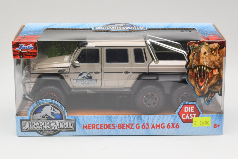 Mercedes AMG G63 6x6 Jurassic World Jada 1:24 Mercedes AMG G63 6x6 Jurassic World Jada 1:24 97080 Метал
