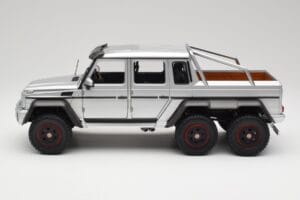 Mercedes AMG G63 W463 6x6 Iridium Сребрист AUTOart 1:18 76301 Композит — снимка 4 от 8