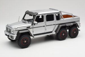 Mercedes AMG G63 W463 6x6 Iridium Сребрист AUTOart 1:18 76301 Композит