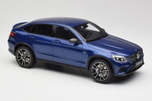 Mercedes AMG GLC 43 Coupe Brilliant Син GT Spirit 1:18 B66960468 Смола — снимка 4 от 6