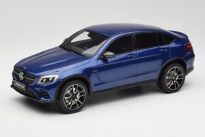 Mercedes AMG GLC 43 Coupe Brilliant Син GT Spirit 1:18 B66960468 Смола