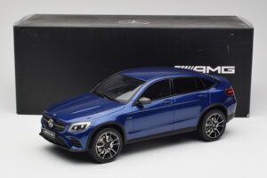 Mercedes AMG GLC 43 Coupe Brilliant Син GT Spirit 1:18 B66960468 Смола — снимка 6 от 6