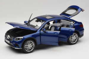 Mercedes GLC X253 Coupe Синьо iScale 1:18 B66960805 Метал — снимка 2 от 8