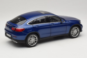 Mercedes GLC X253 Coupe Синьо iScale 1:18 B66960805 Метал — снимка 3 от 8