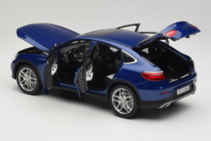 Mercedes GLC X253 Coupe Синьо iScale 1:18 B66960805 Метал — снимка 5 от 8