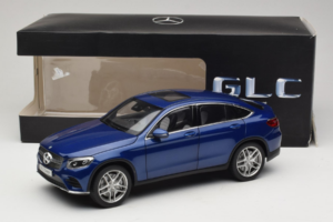 Mercedes GLC X253 Coupe Синьо iScale 1:18 B66960805 Метал — снимка 8 от 8