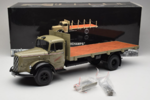 Mercedes L6600 Rungewagen Сив Черен Minichamps 1:18 109031050 Метал — снимка 8 от 8