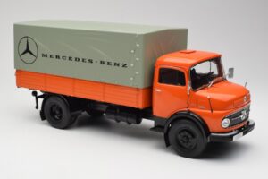 Mercedes L911 Оранжев Schuco 1:18 450044700 Метал — снимка 6 от 8
