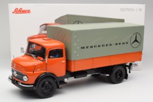 Mercedes L911 Оранжев Schuco 1:18 450044700 Метал — снимка 8 от 8