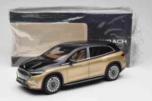 Mercedes Maybach EQS 680 V297 Бежов NZG 1:18 B66960592 Метал — снимка 8 от 8