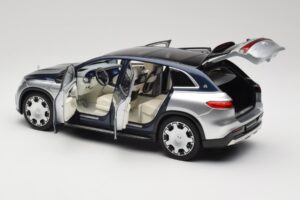 Mercedes Maybach EQS 680 V297 Син NZG 1:18 1060/23 Метал — снимка 5 от 8