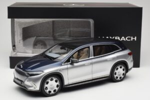 Mercedes Maybach EQS 680 V297 Син NZG 1:18 1060/23 Метал — снимка 8 от 8