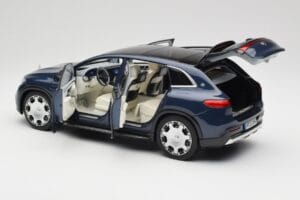 Mercedes Maybach EQS 680 V297 Тъмносин NZG 1:18 B66960593 Метал — снимка 5 от 8