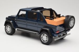 Mercedes Maybach G650 Landaulet Тъмносин GT Spirit 1:18 GT174 Смола — снимка 5 от 6