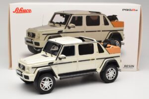 Mercedes Maybach G650 Landaulet W463 Бял Schuco 1:18 450017800 Метал — снимка 6 от 6